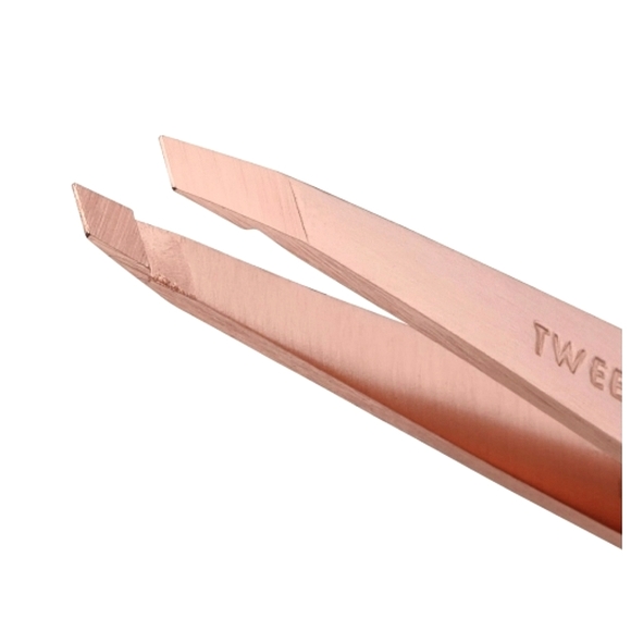 Tweezerman Rose Gold Slant Tweezer - Picture 2 of 16